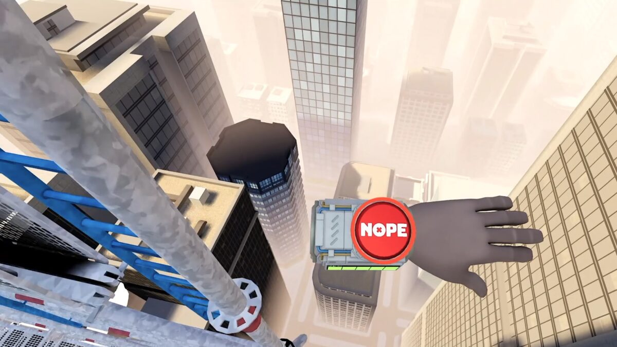 NOPE CHALLENGE — the NOPE button for escaping scary moments