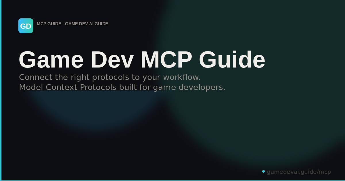 Game Dev MCP Guide